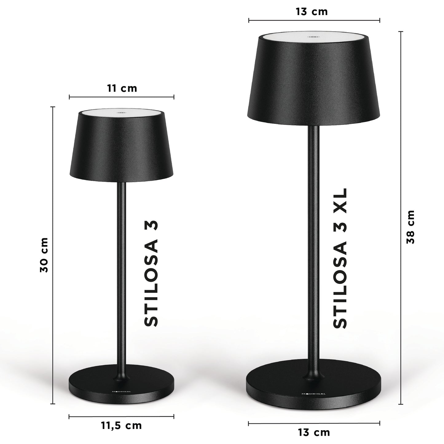 Stilosa Round - Black