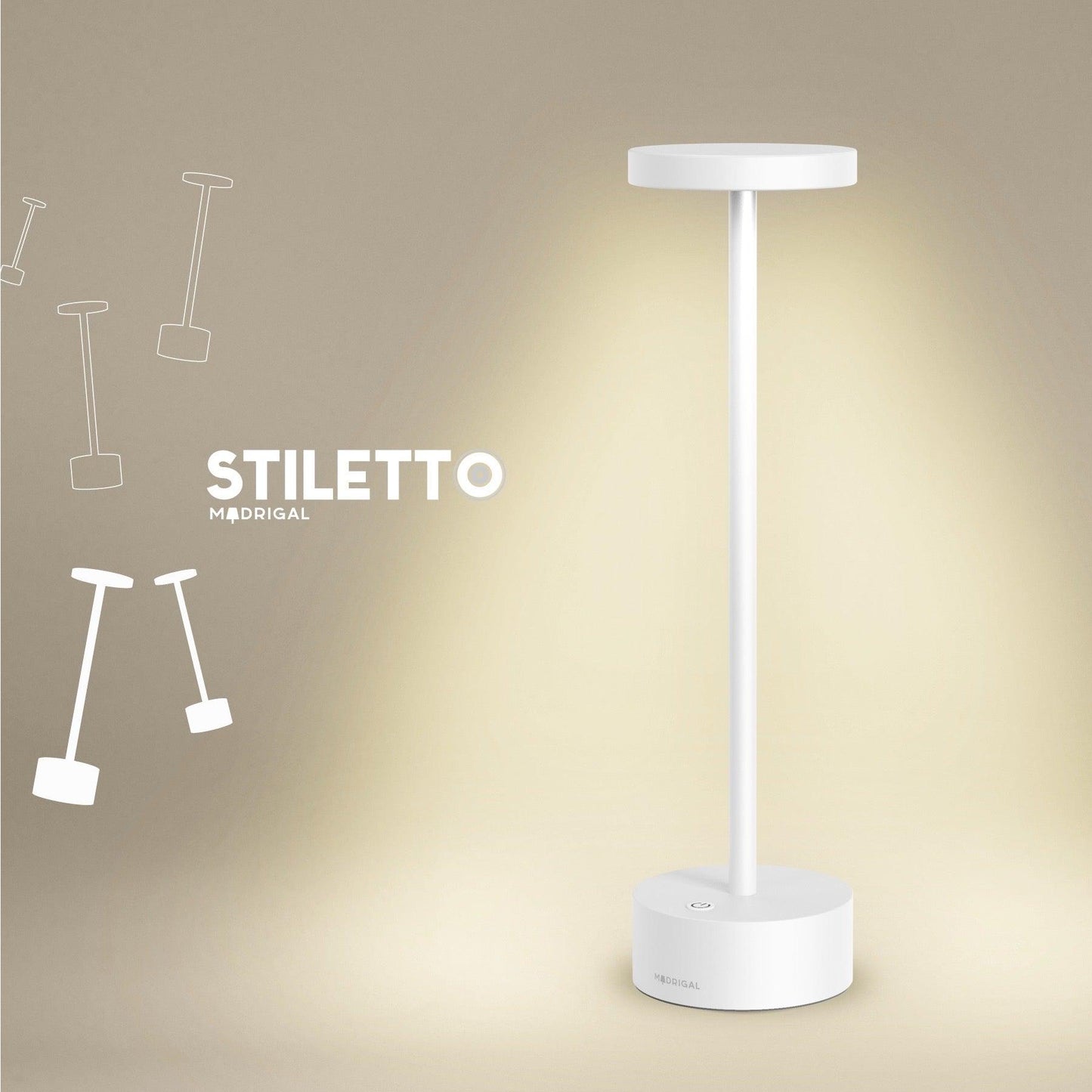 Stiletto - Bianco - Madrigal