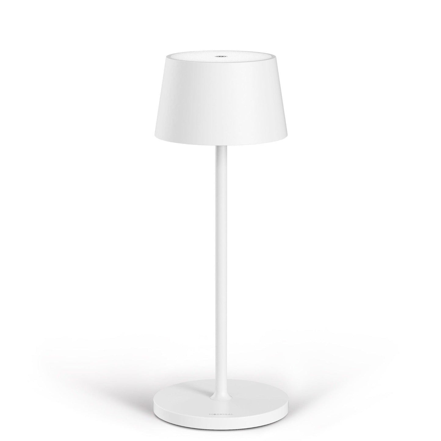 Lampada da tavolo ricaricabile con base rotonda