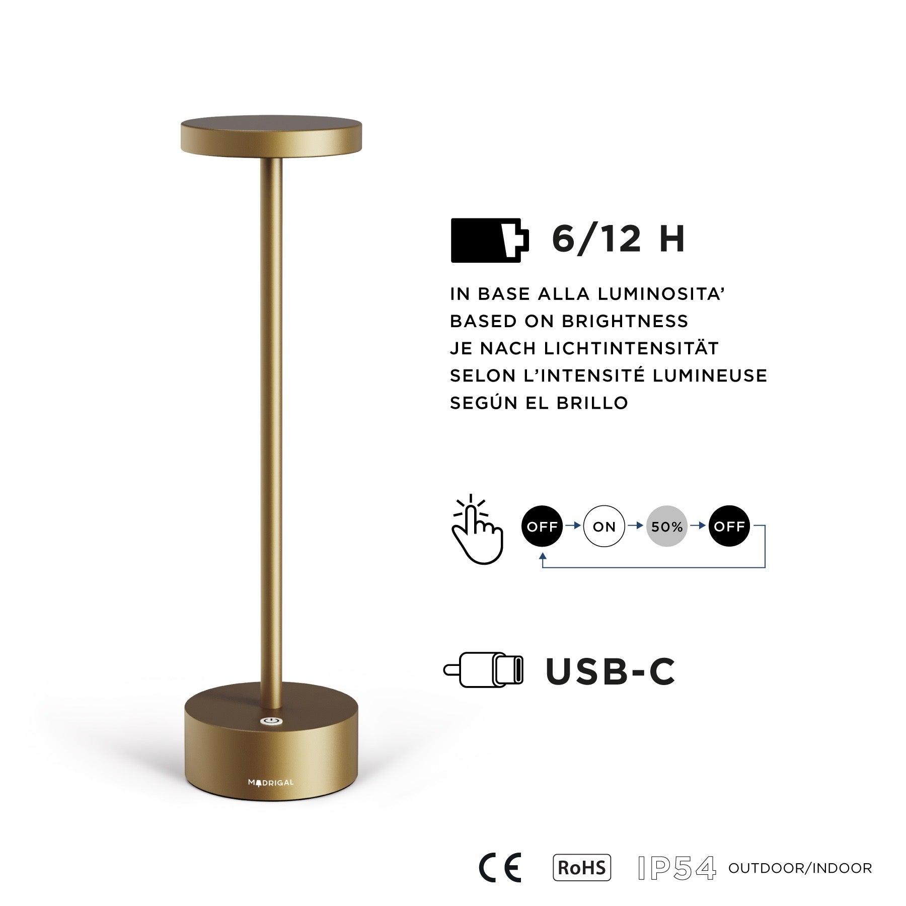 Stiletto - Gold Titanium - Madrigal